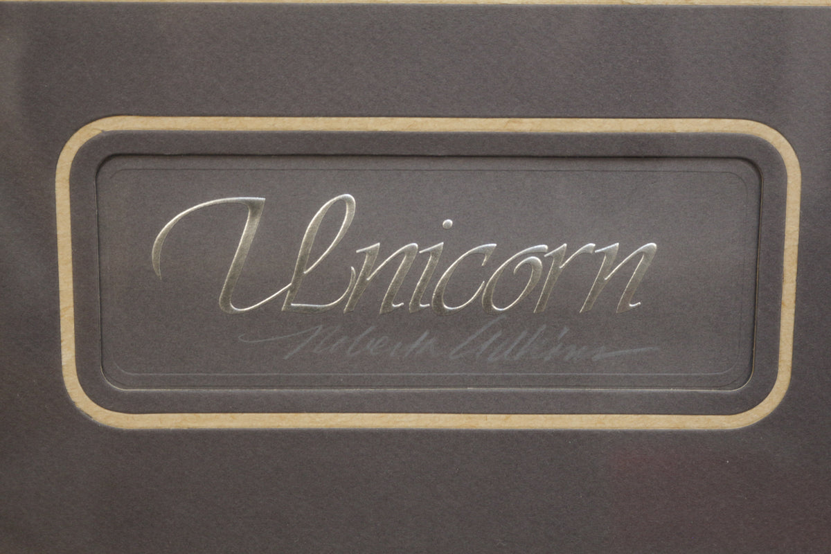 1980s Roberta Adkins "Paper Unicorn"