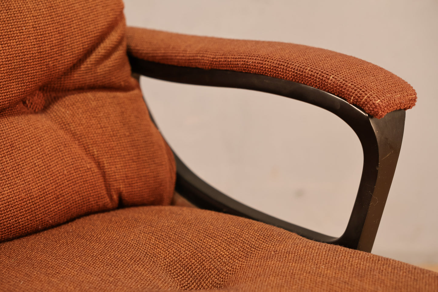 1970s La-Z-Boy Brown Rolling Recliner