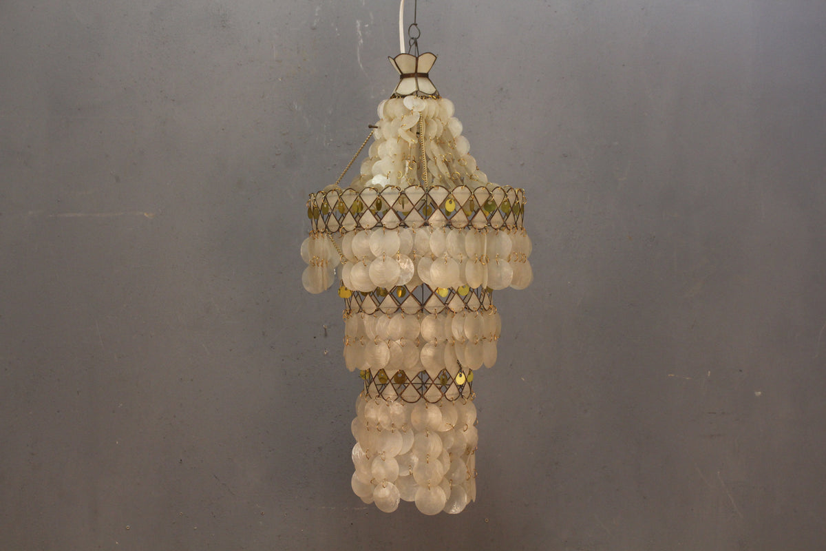 Capiz "Jellyfish" Swag Lamp