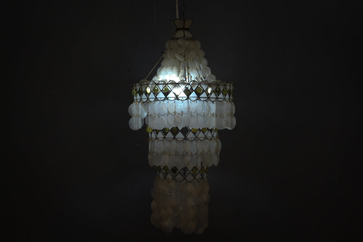 Capiz "Jellyfish" Swag Lamp