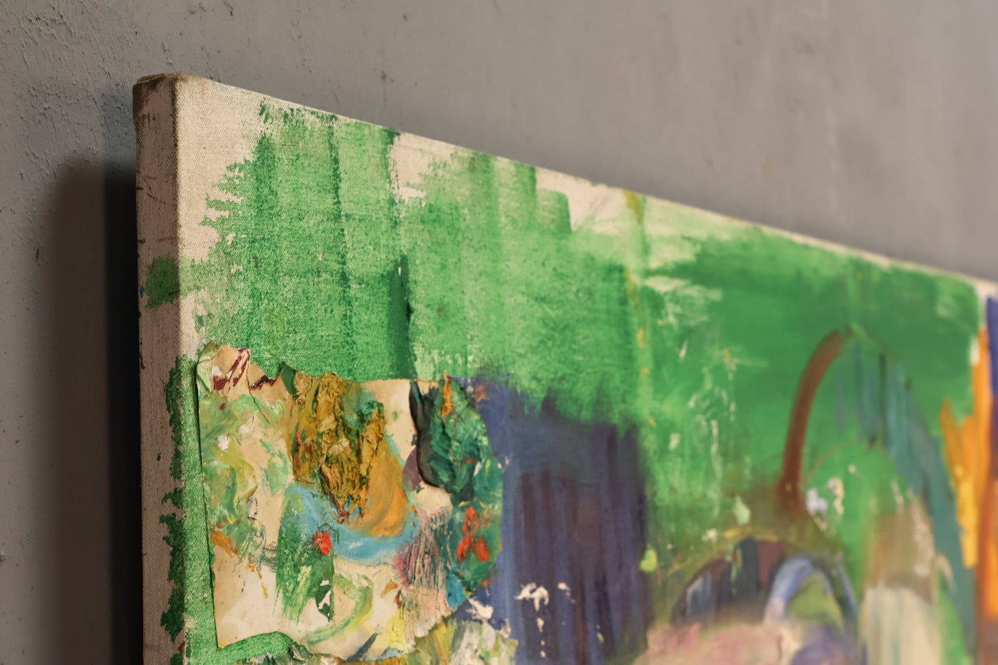 Large "Freewheeling" Abstract Painting - ONLINE ONLY