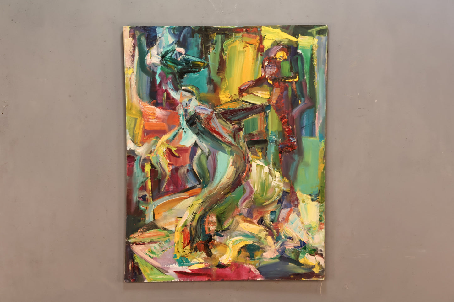 Large "Mambo" Abstract Painting - ONLINE ONLY