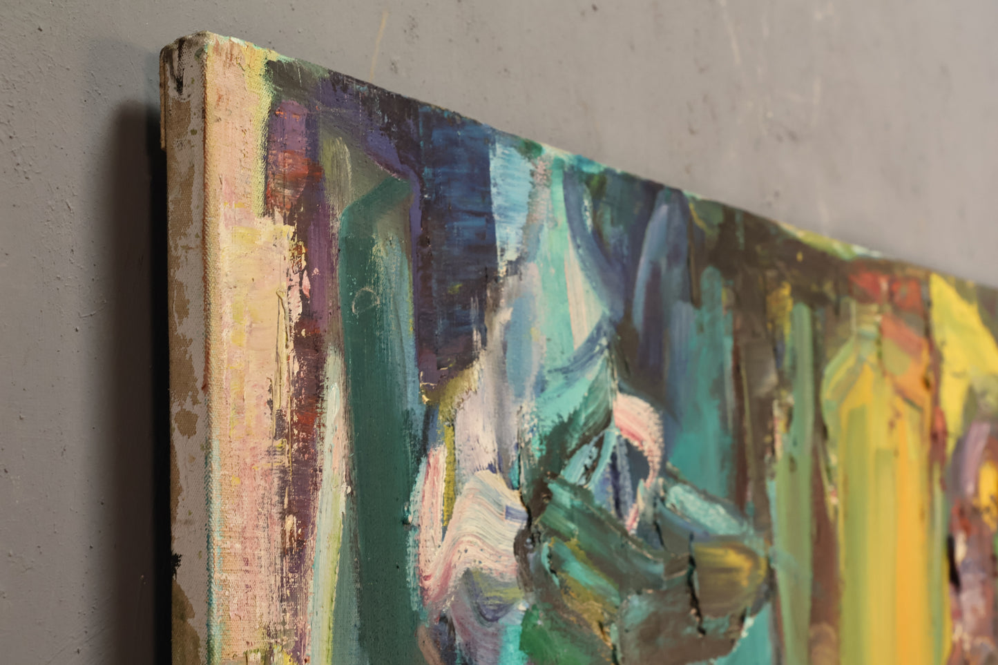 Large "Mambo" Abstract Painting - ONLINE ONLY