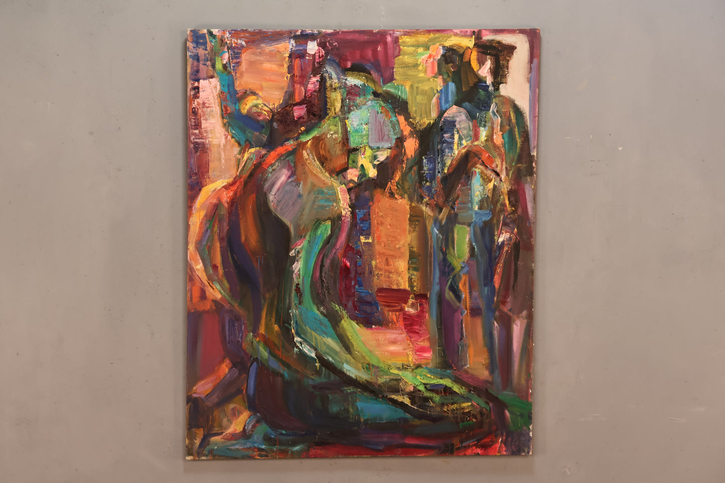 Large "Meditation" Abstract Painting - ONLINE ONLY