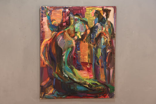 Large "Meditation" Abstract Painting - ONLINE ONLY