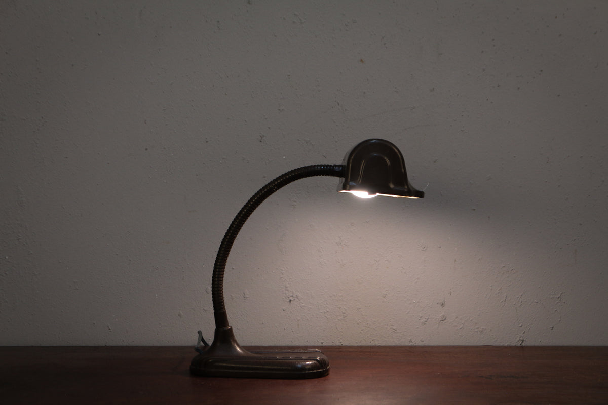 Small Metal Goosneck Desk Lamp
