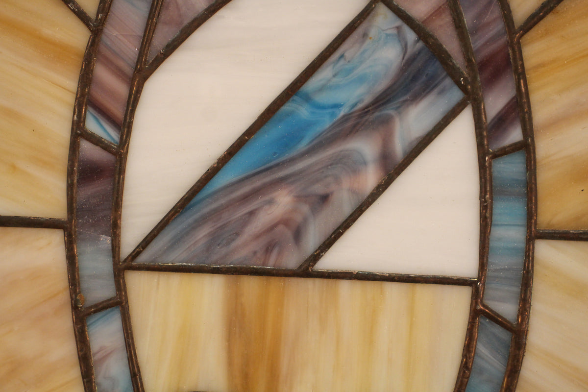 Framed Stained Glass Panel