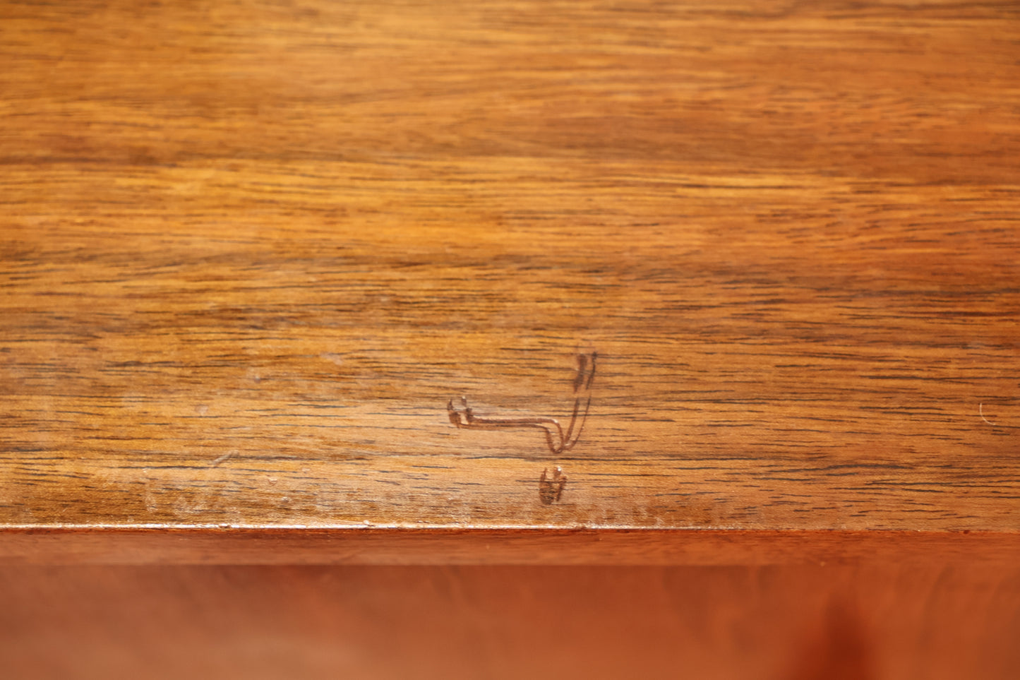 Large Sculptural Walnut 9-Drawer Credenza