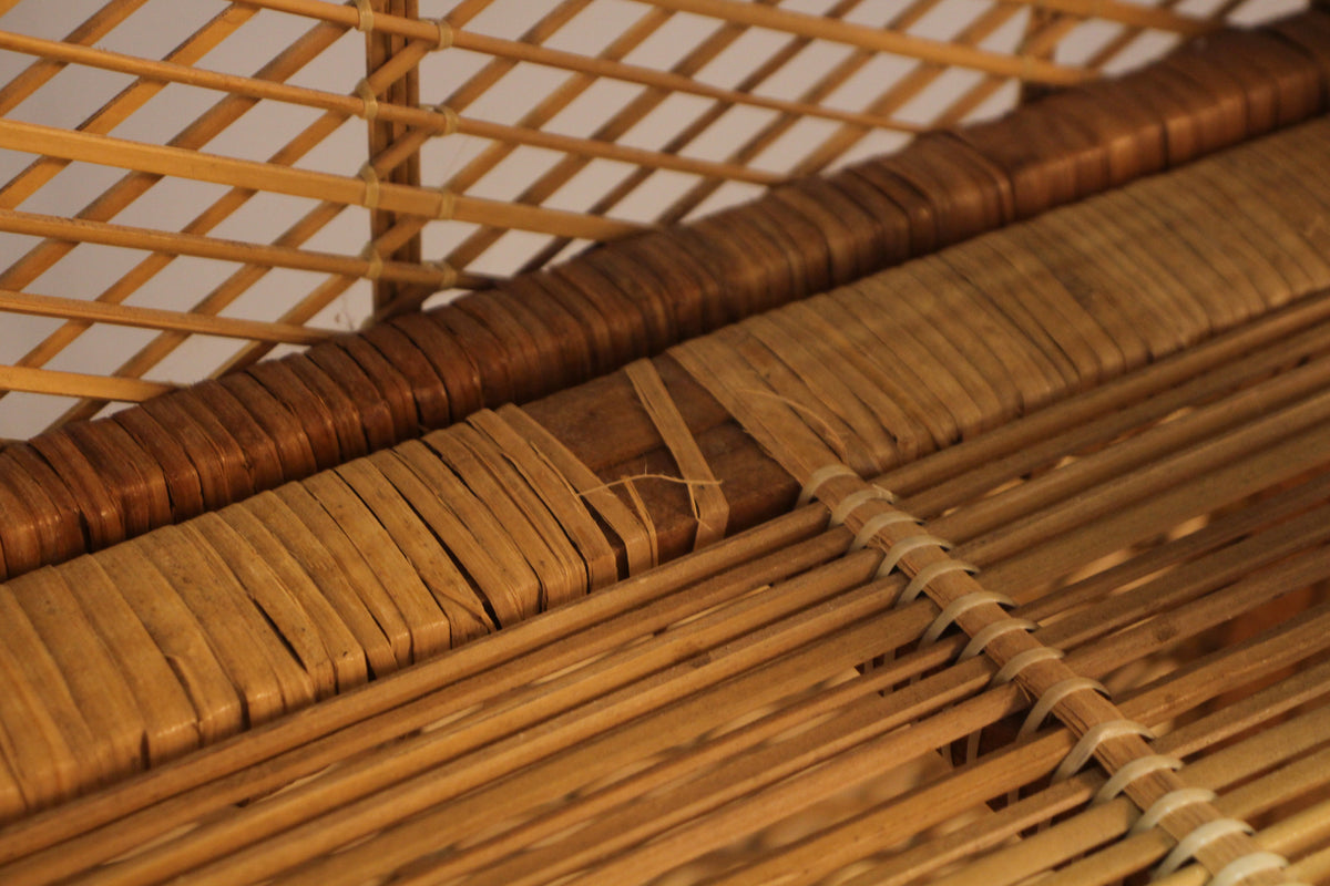 Arched Rattan 5-Tier Shelf