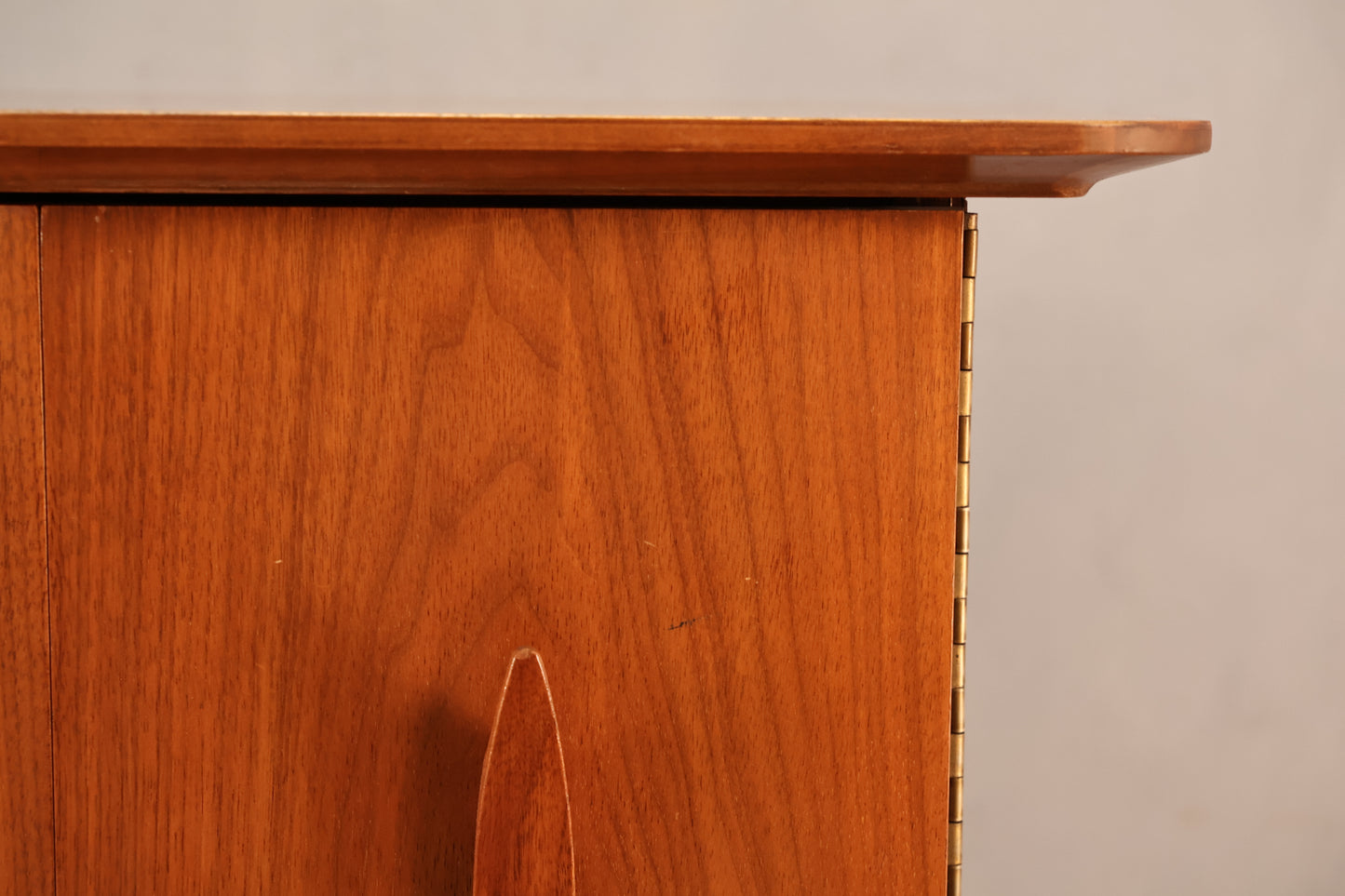 Sculptural Walnut 7-Drawer Bachelor's Chest