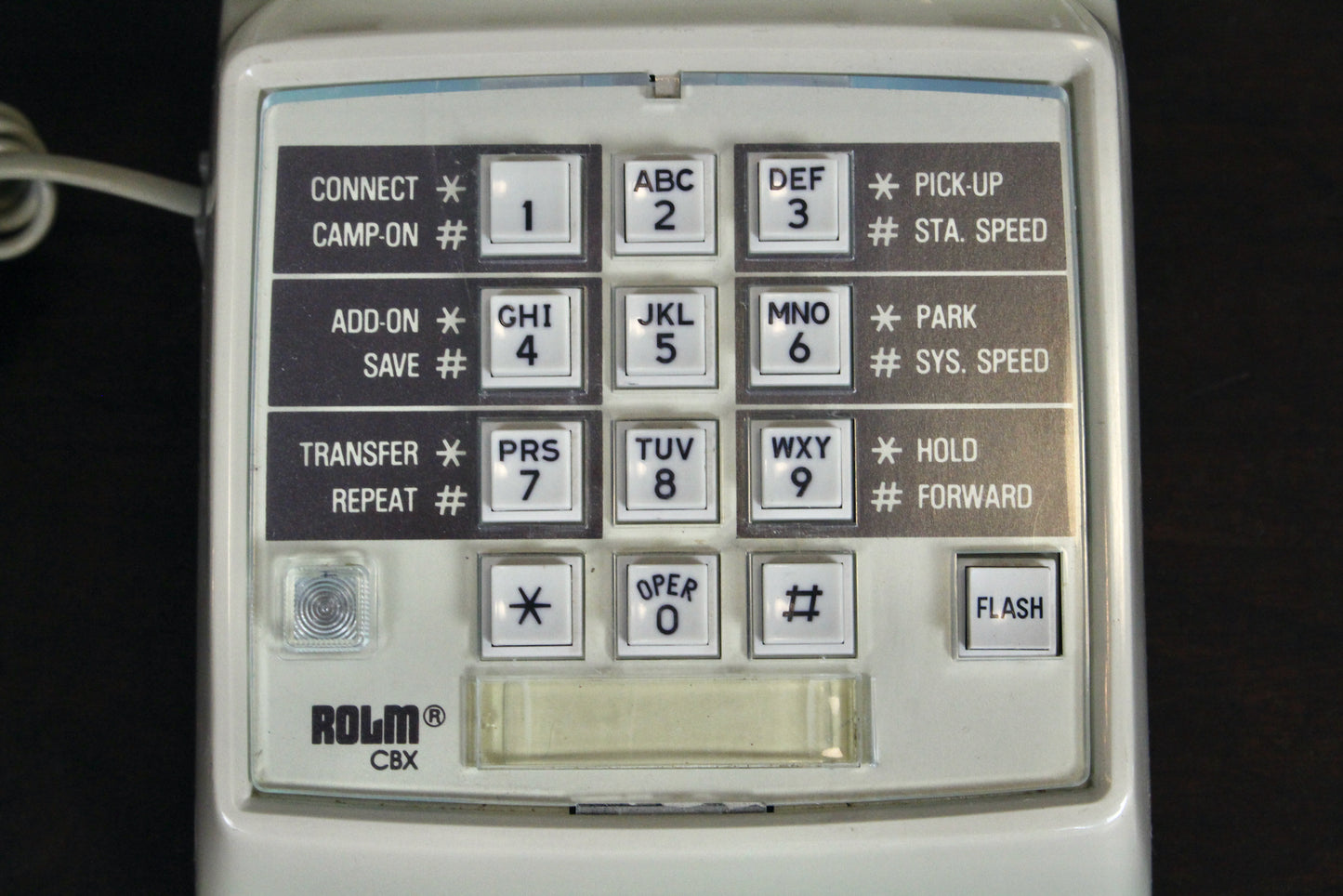 1980s ROLM Touch-Tone Telephone