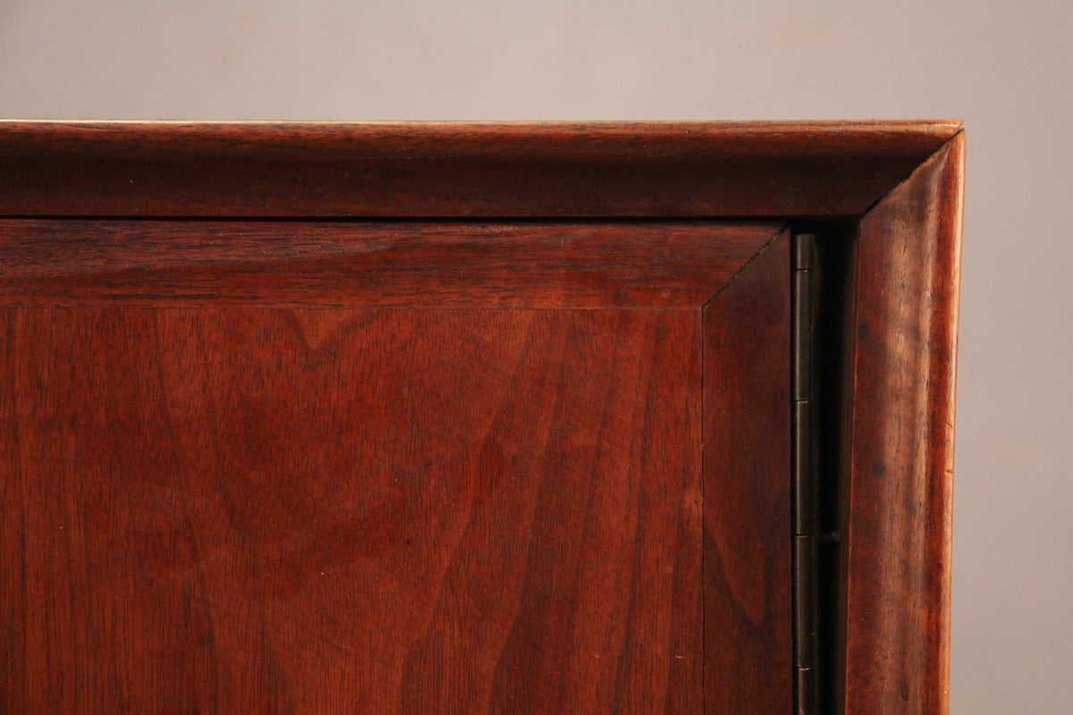 Dillingham Mid Century Walnut 3-Drawer Credenza