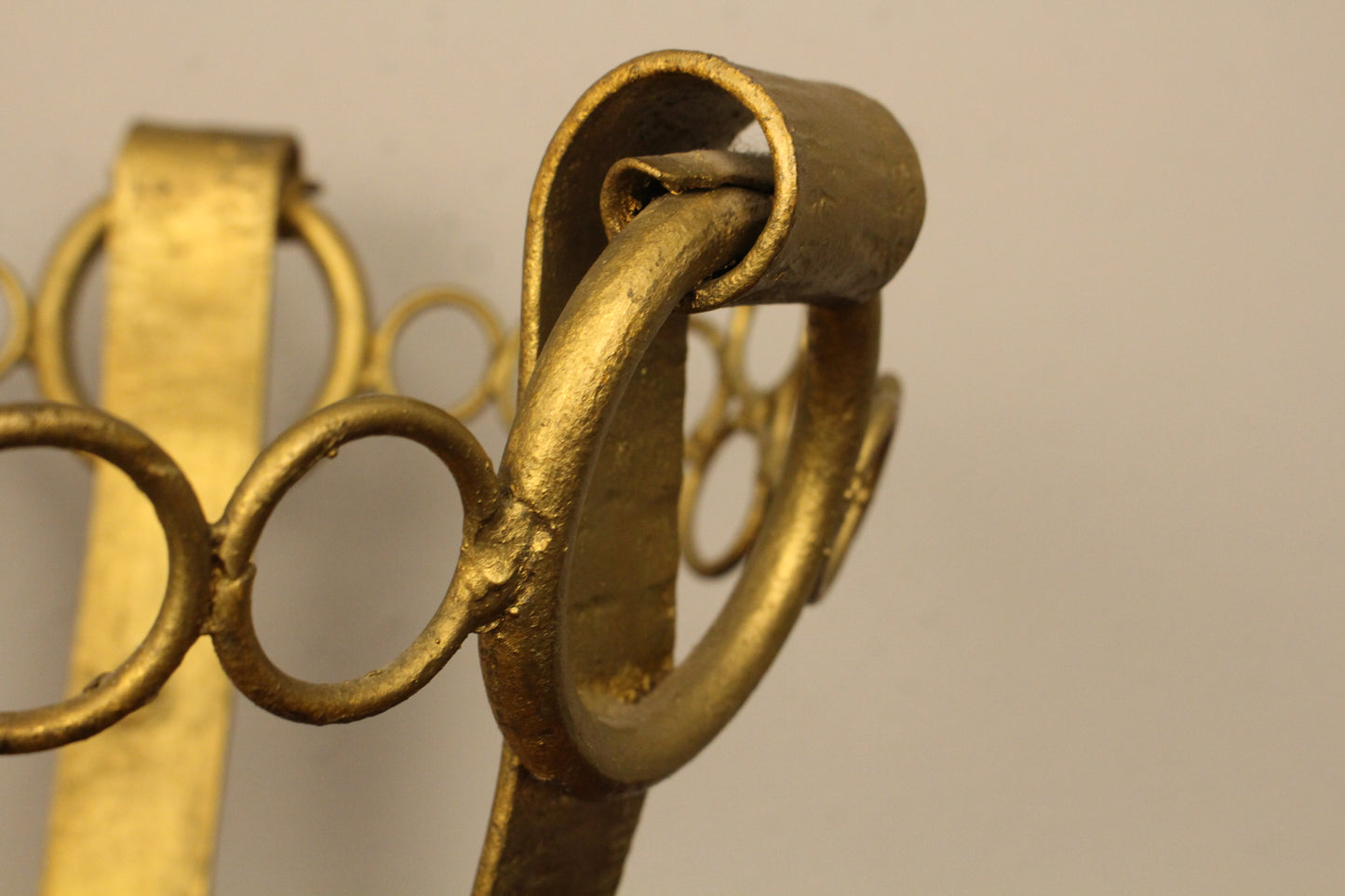 Gold Metal Planter Stand