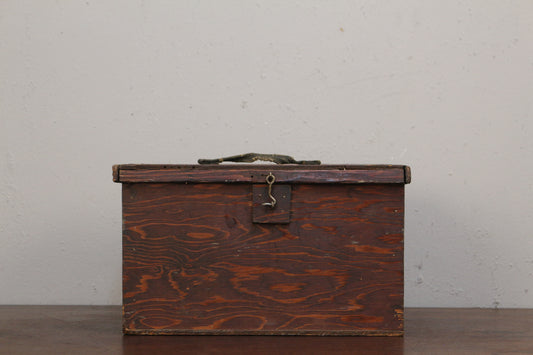 Antique Dark Pine Box