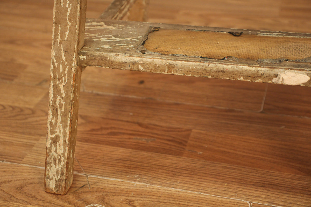 Rustic Flip-Top Stepladder