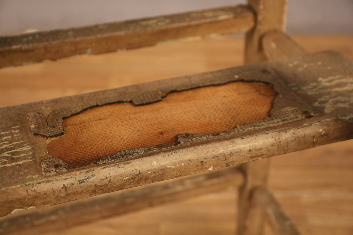 Rustic Flip-Top Stepladder