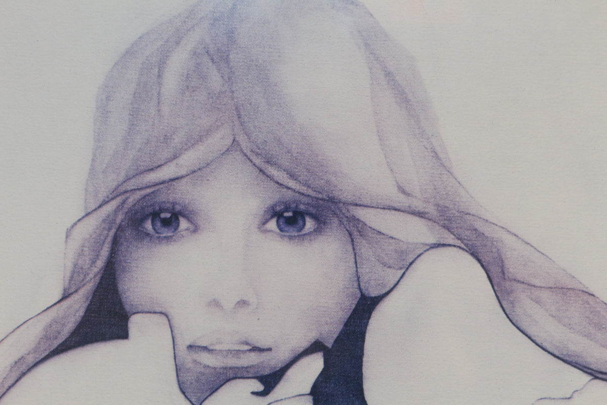 "Blue Ice" Christine Rosamond Lithograph