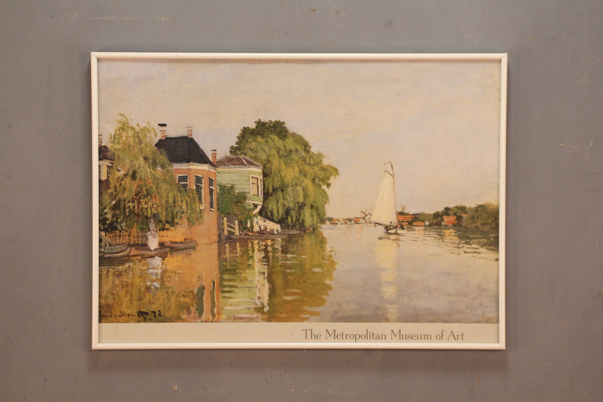 "Houses on the Achterzaan" Museum Print