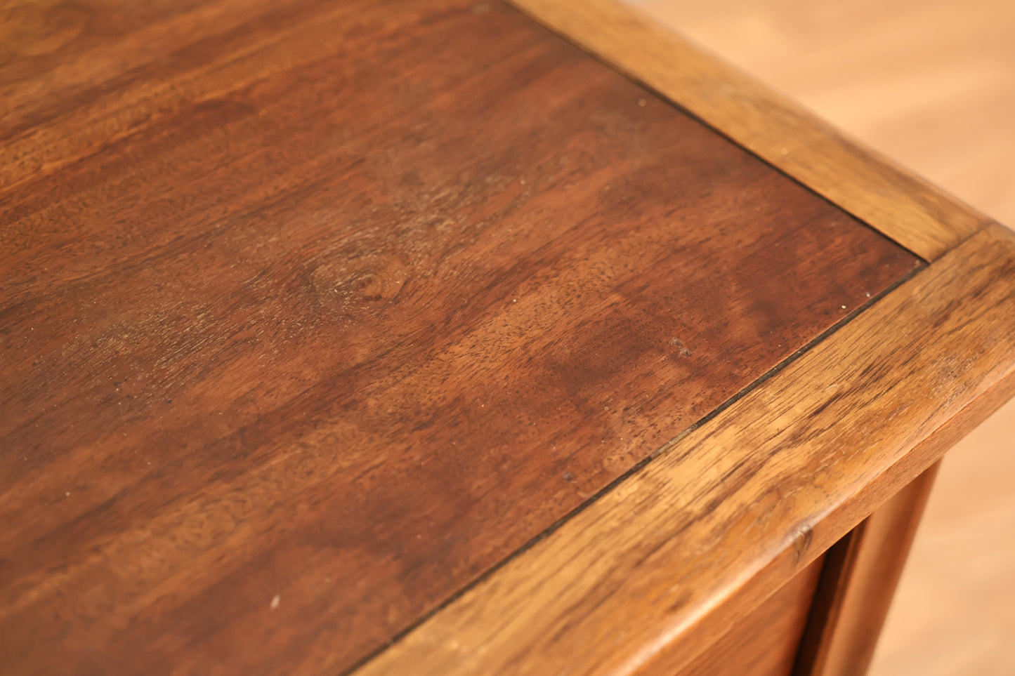 Stanley Walnut 2-Drawer Nightstand - ONLINE ONLY