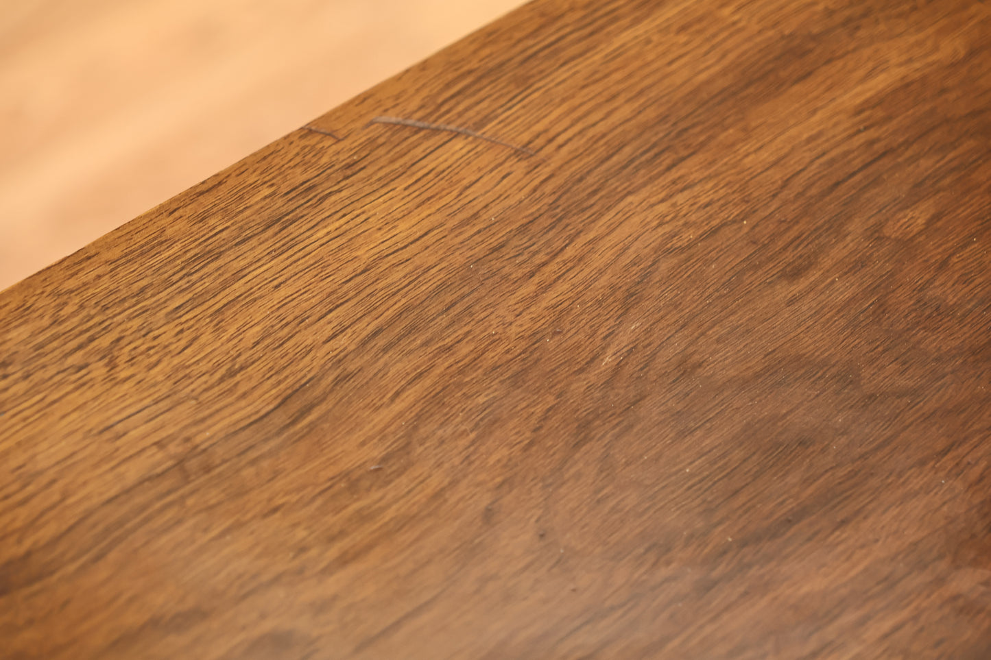 Mid Century Walnut 2-Drawer Nightstand
