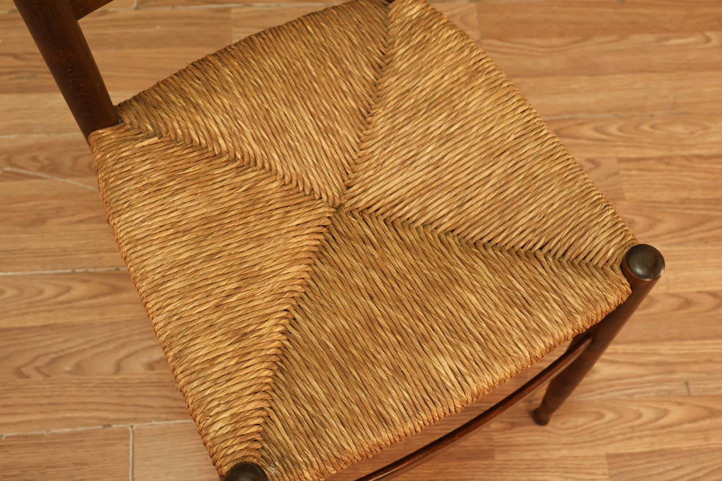 Italian Rush-Seat Ladderback Side Chair