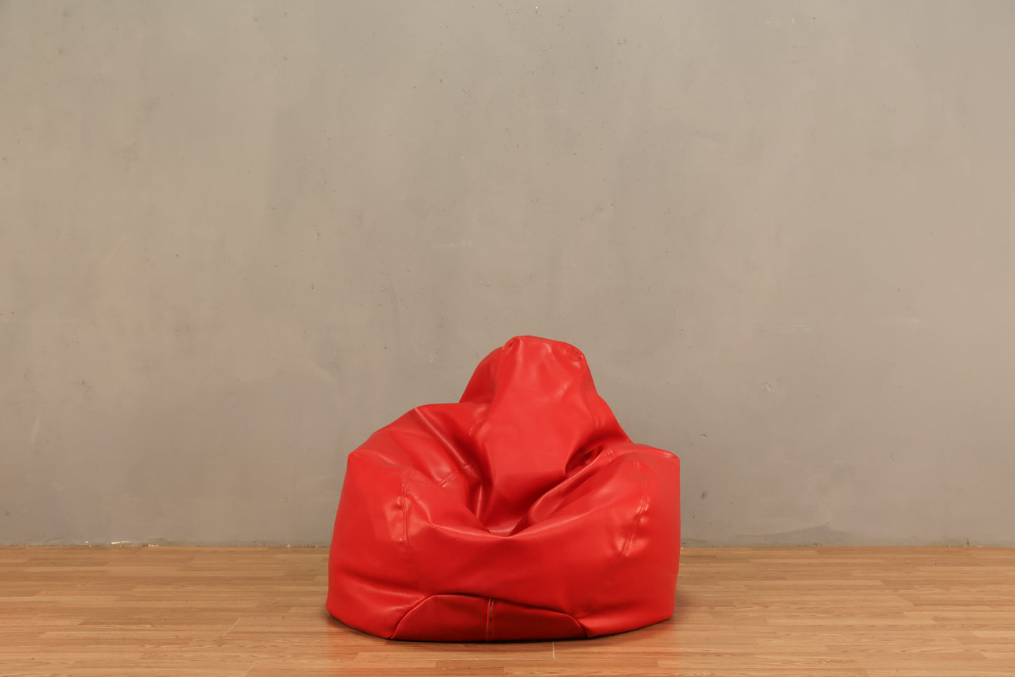 Cherry Vinyl Bean Bag Chair
