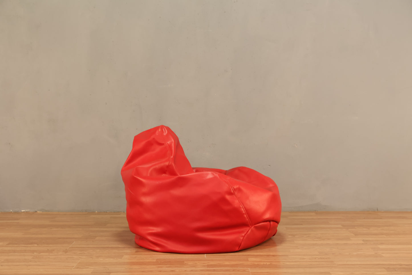 Cherry Vinyl Bean Bag Chair