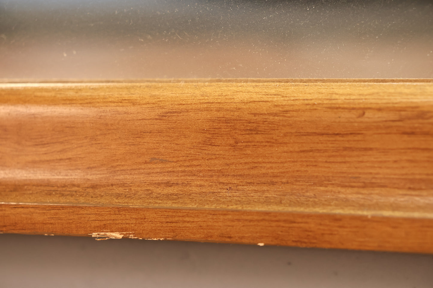 Large Walnut Full-Length Mirror - ONLINE ONLY