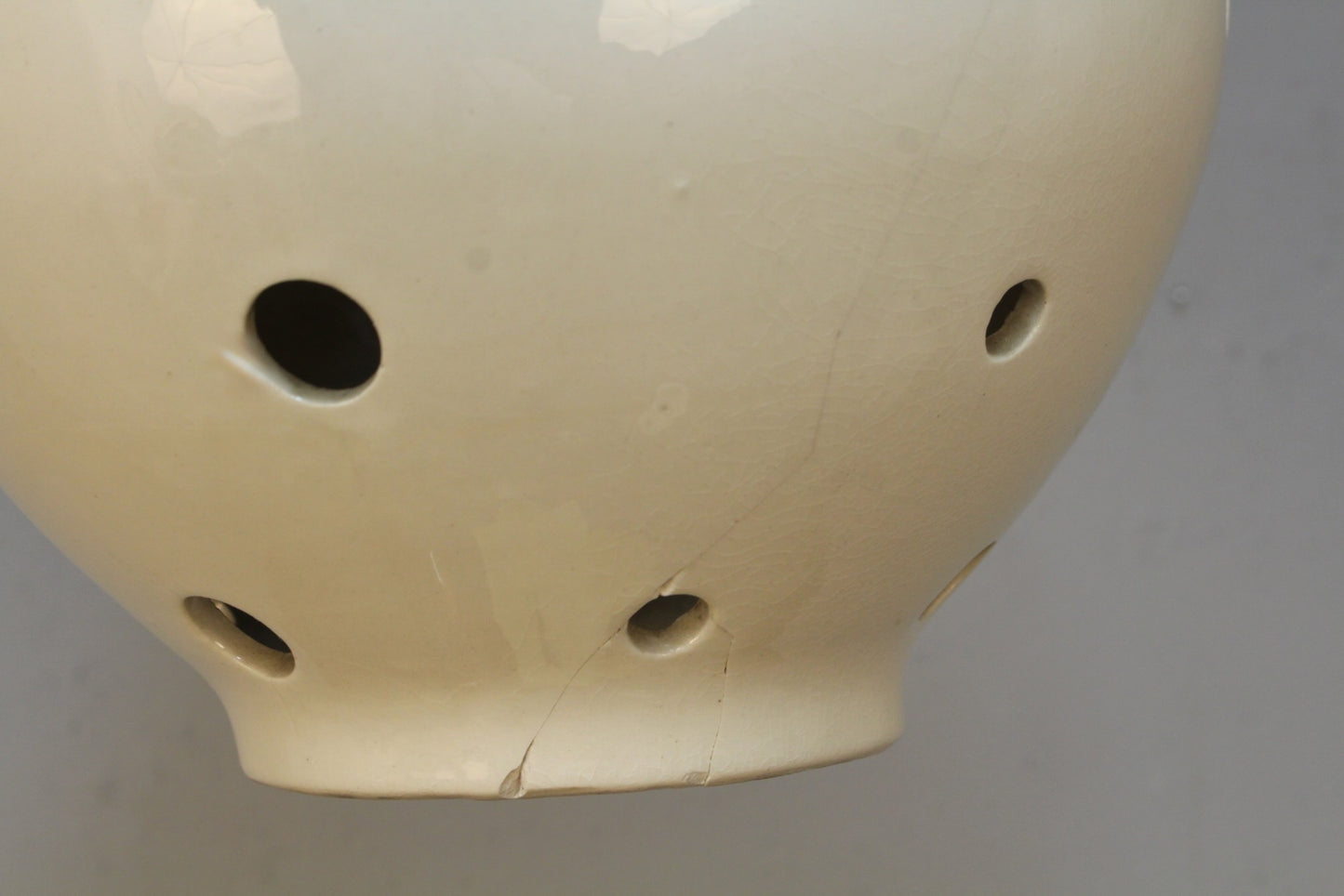 White Ceramic Pendant Swag Lamp