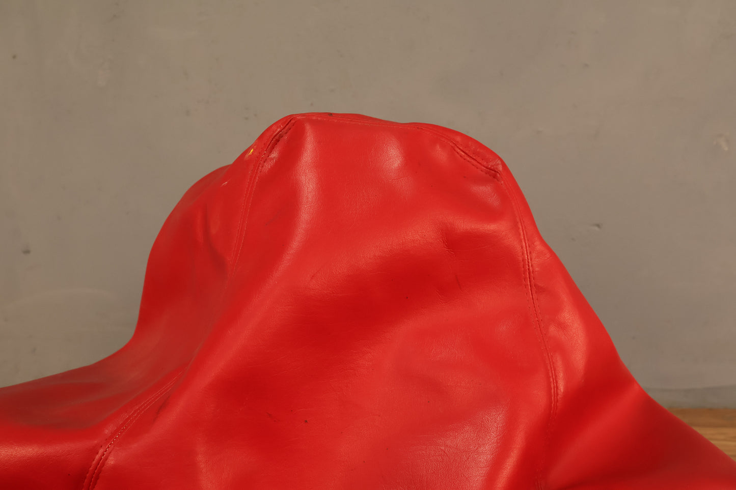 Cherry Vinyl Bean Bag Chair