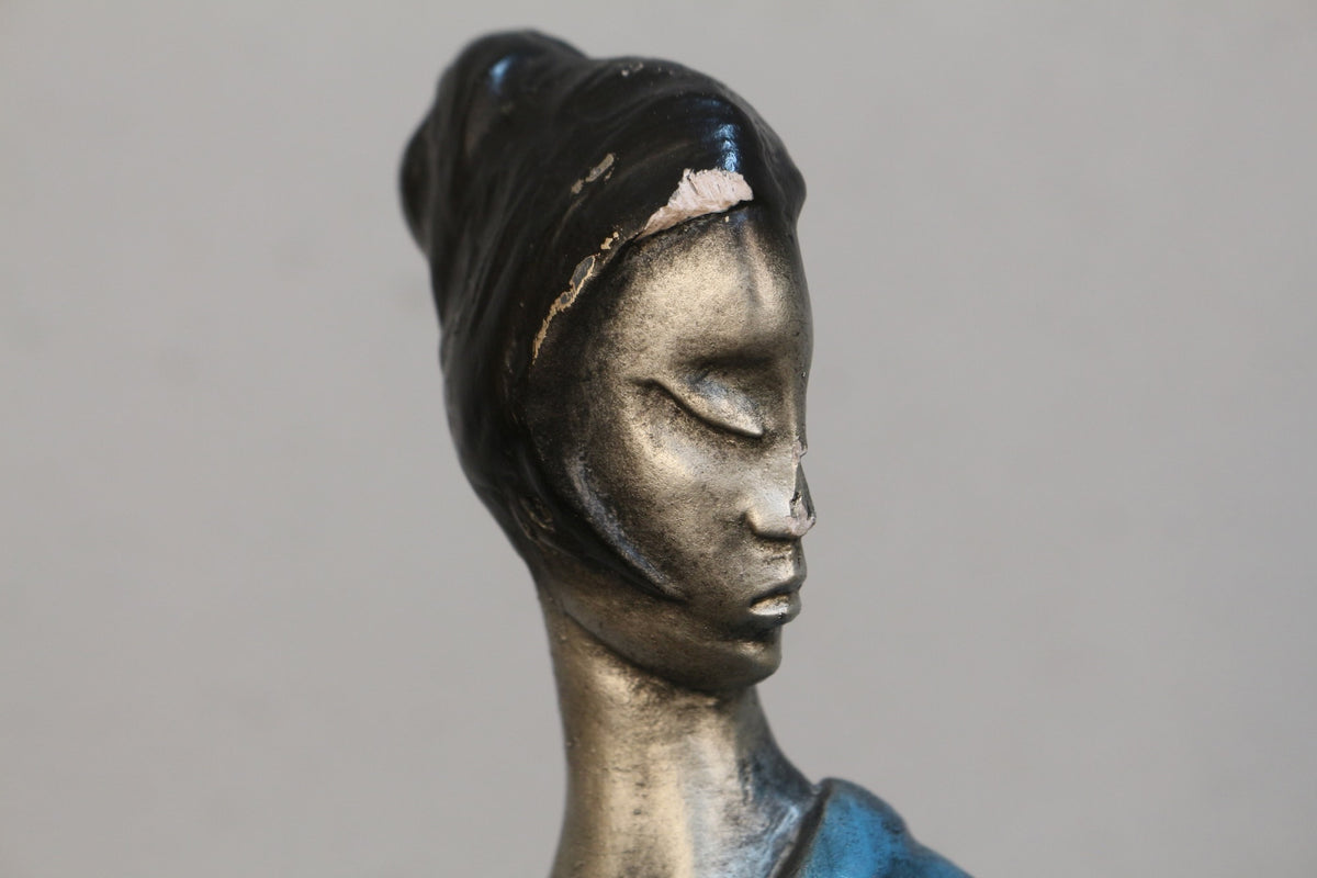 1980s Art Deco "Muse" Sculpture