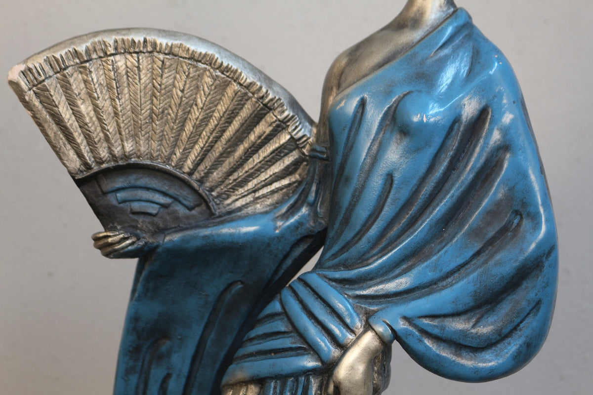1980s Art Deco "Muse" Sculpture