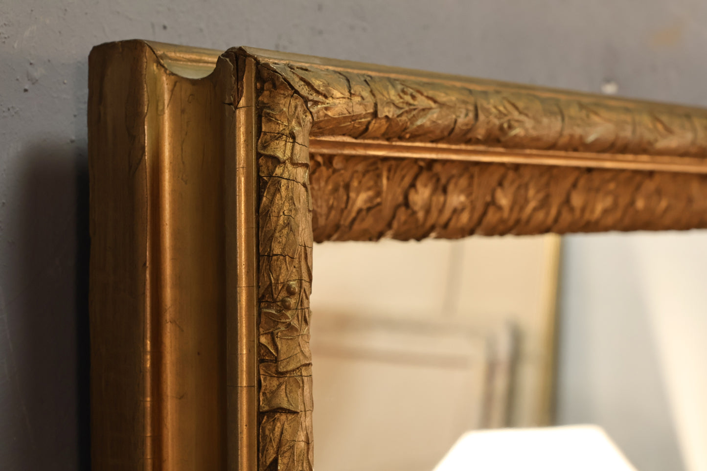 Large Ornate Gilded Mirror - ONLINE ONLY