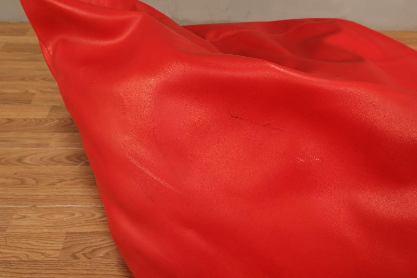 Cherry Vinyl Bean Bag Chair