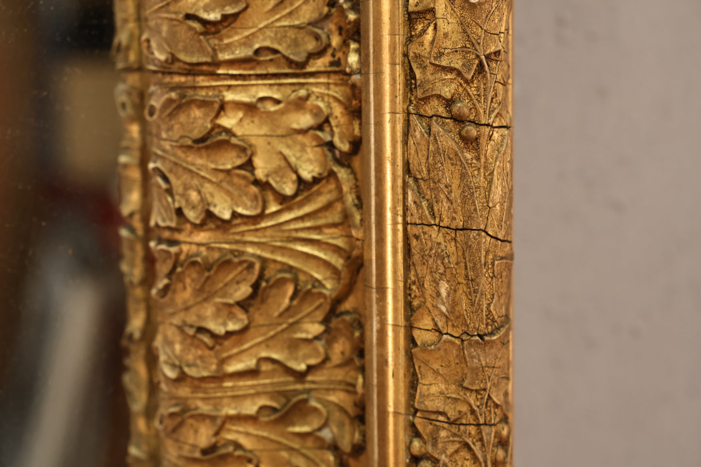 Large Ornate Gilded Mirror - ONLINE ONLY