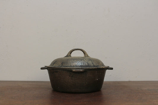 Rustic Cast Iron Pot