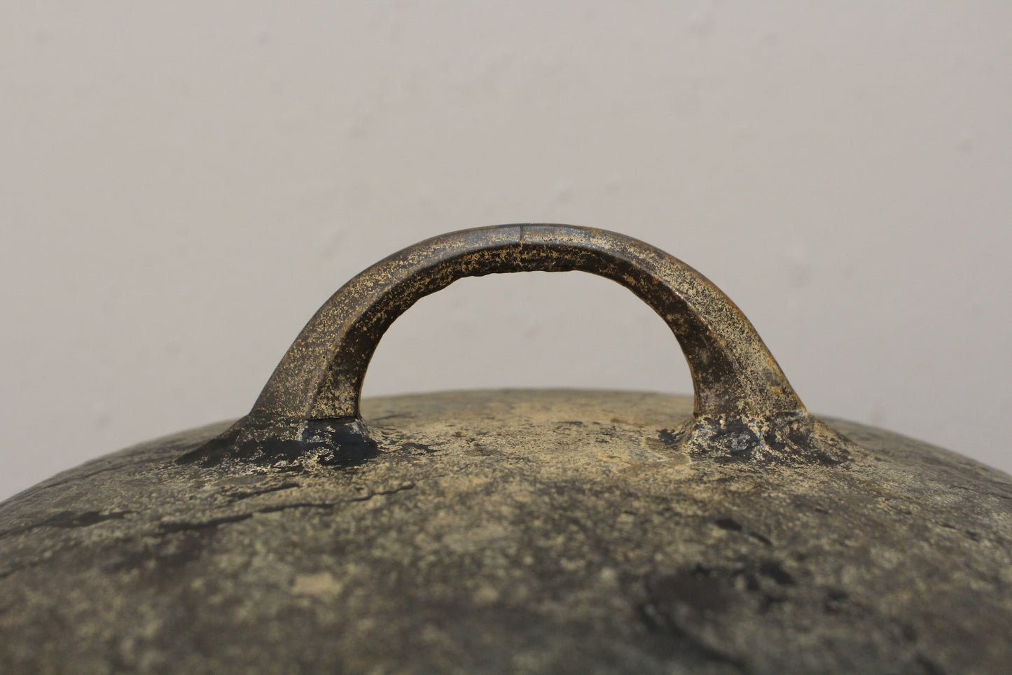 Rustic Cast Iron Pot