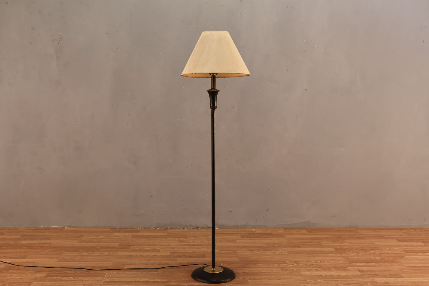 Classic Black & Gold Floor Lamp