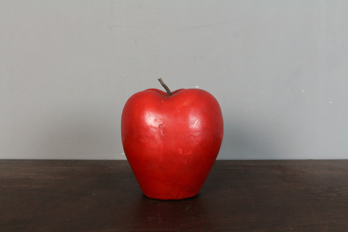 Large Decorative Apple Candle