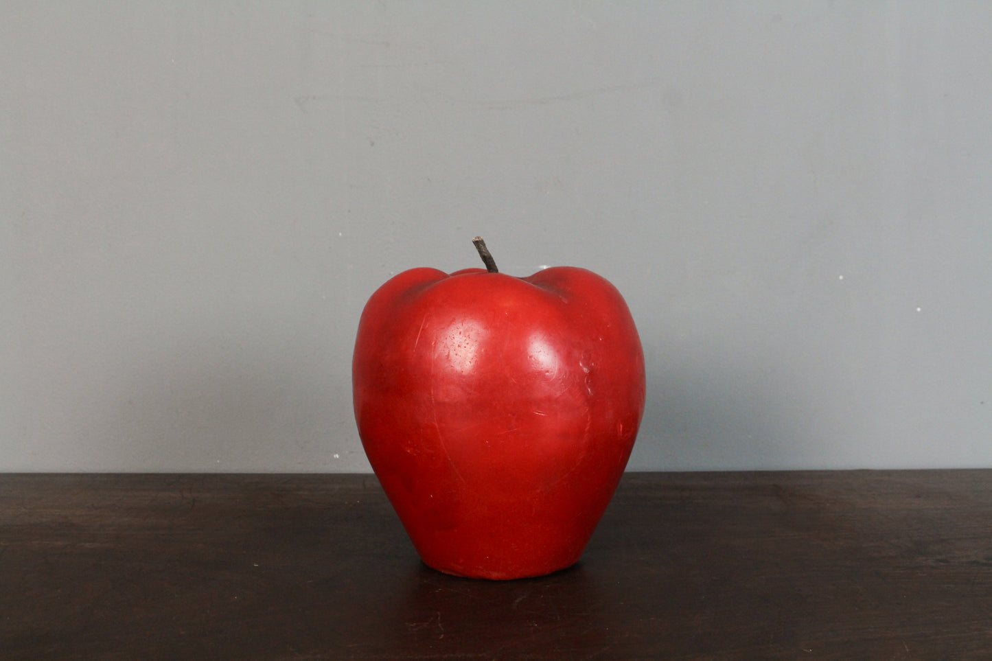 Large Decorative Apple Candle