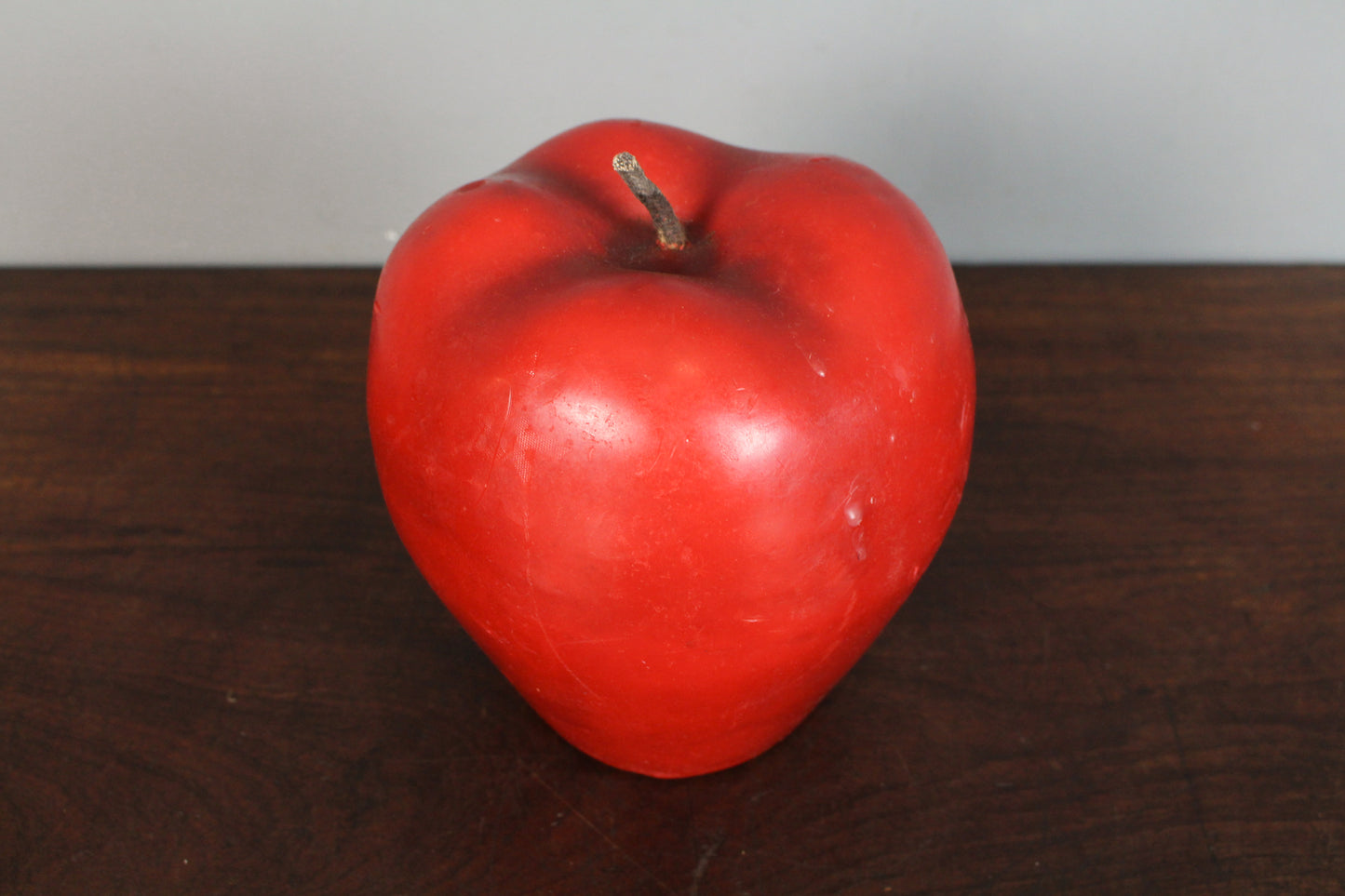 Large Decorative Apple Candle