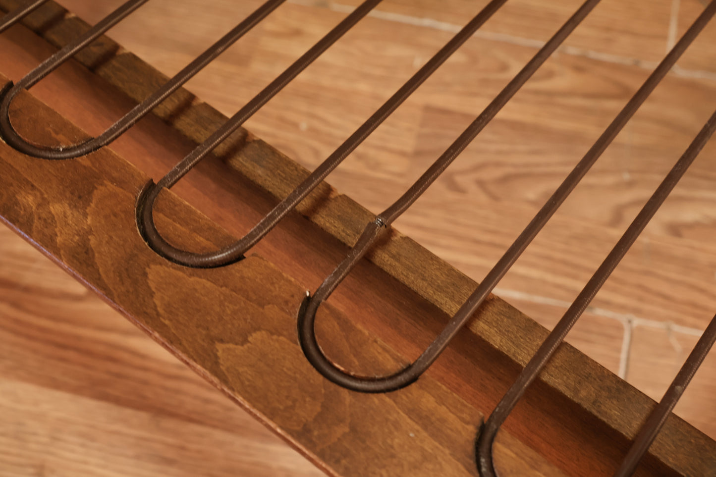 Mid Century Walnut Lounge Chair Frame - ONLINE ONLY