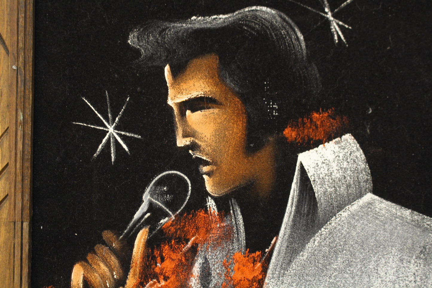 Velvet Elvis Painting