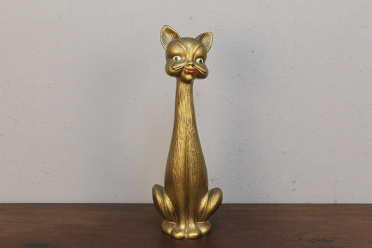 Mid Century "Mad Cat" Statue