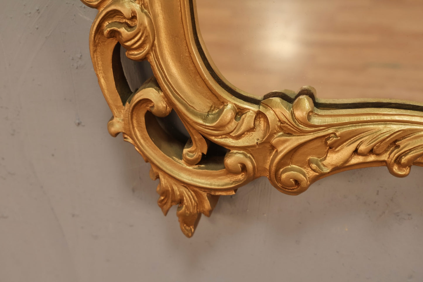 Ornate Gilded Mirror