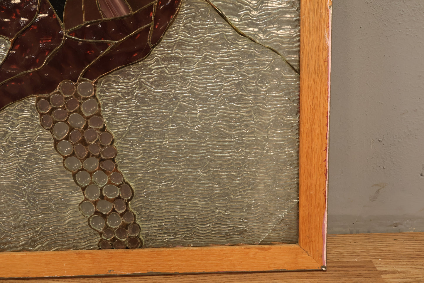 "Cabernet Calla Lily" Stained Glass Art