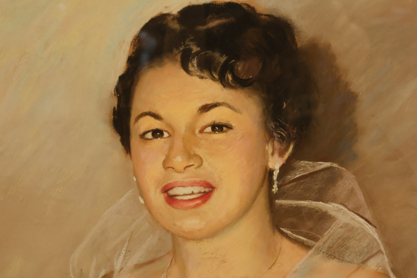 "Portrait of a Woman in Yellow" Painting