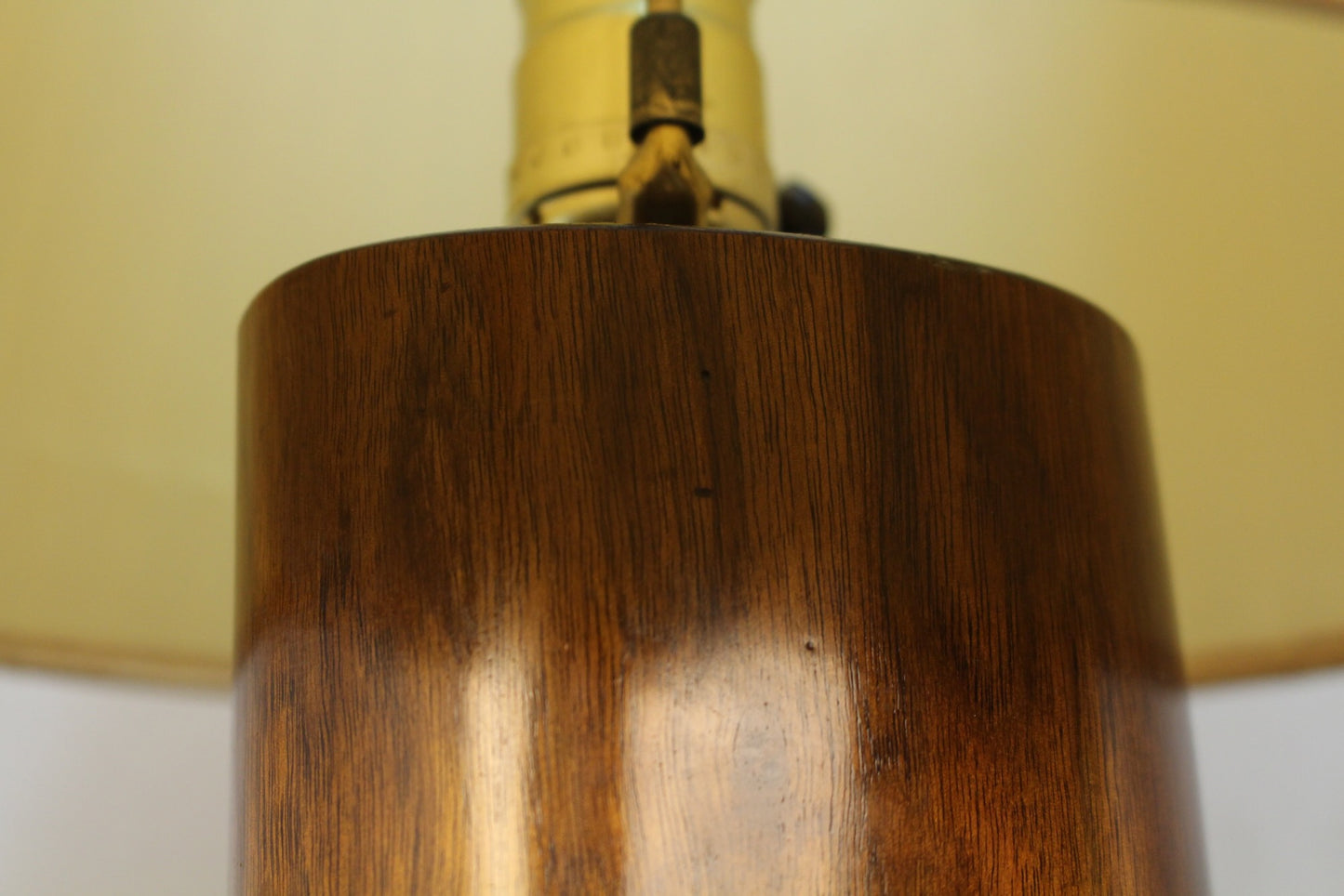 Elegant Solid Wood Table Lamp