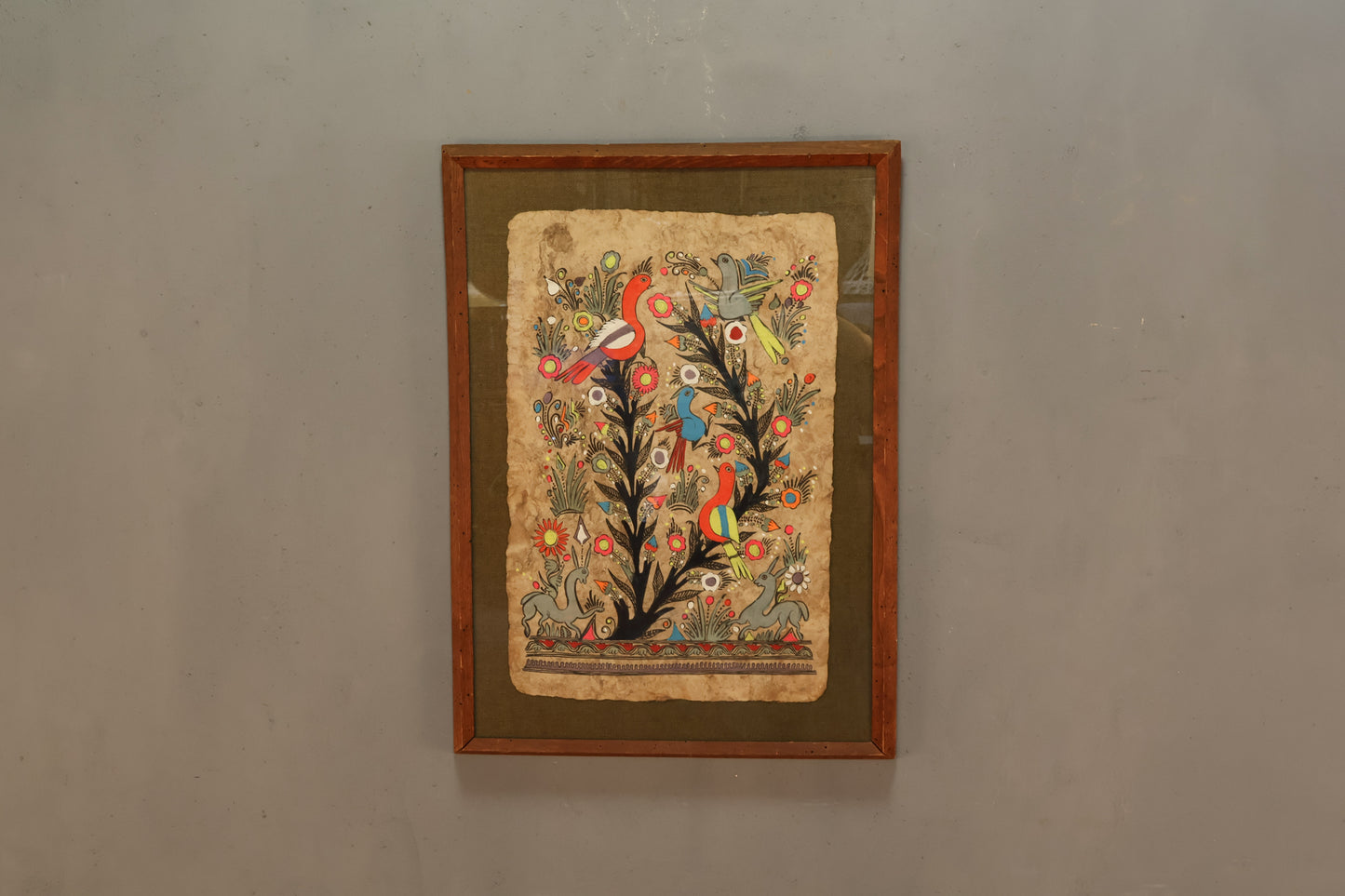 Folk Art Amate Painting