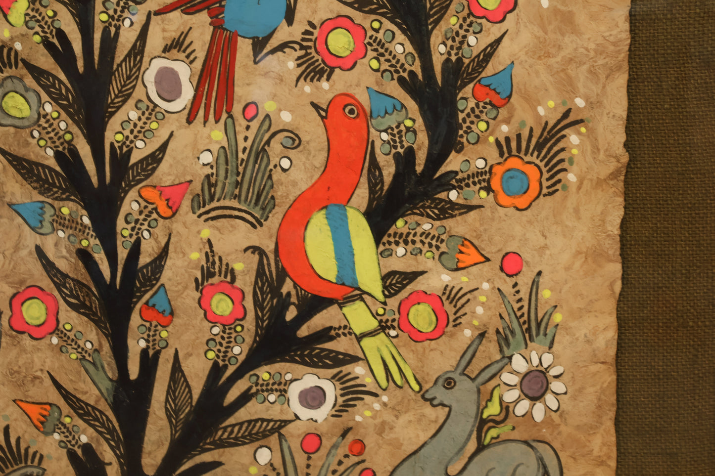 Folk Art Amate Painting
